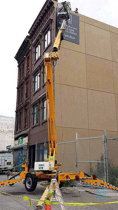 Sign Installation