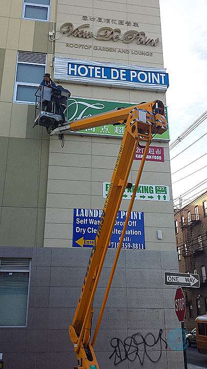 Sign Installation